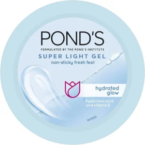 POND'S Super Light Gel Moisturizer | Oil-Free & Non-Sticky | Hyaluronic Acid & Vitamin E | 100ml