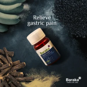 Baraka Gastricare - Natural Relief for Gastric Pain - 60 Capsules