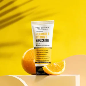 Dr. Sheth's Sunscreen - SPF 50 PA+++ Ceramide & Vitamin C