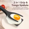 2-in-1 Grip and Flip Spatula Tongs – Multi-functional Kitchen Tool