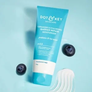 Dot & Key Ceramides & Hyaluronic Barrier Repair Moisturizer With Probiotics & Rice Water (100 g)