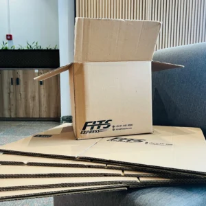 10 x Cardboard Shipping & Storage Box - 1.5kg (29.70 x 19.70 x 9.30 cm)