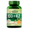 Vlado’s Himalayan Organics Vitamin D3 + K2 – Advanced Bone & Heart Health Formula – 120 Tablets
