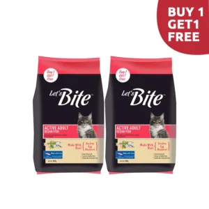 Let’s Bite Active Adult Cat Food - Ocean Fish Flavor (Buy 1 Get 1 Free)