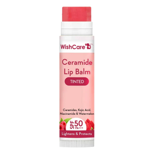 WishCare Tinted Ceramide Lip Balm with SPF50 PA+++