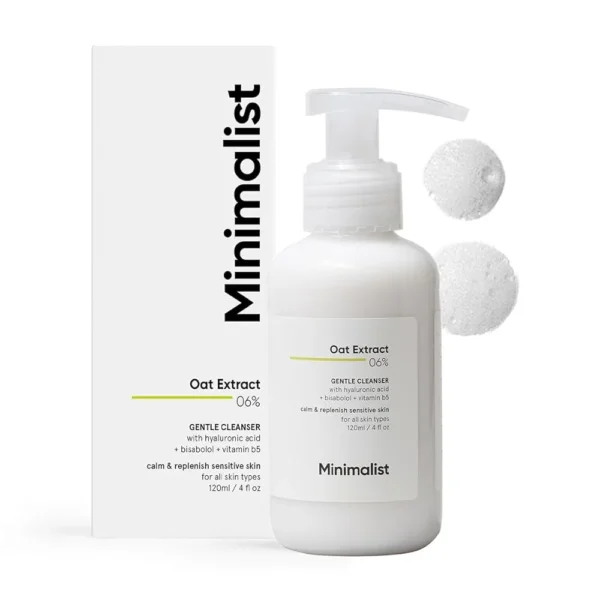 Minimalist Gentle Cleanser 6% Oat Extract Face Wash