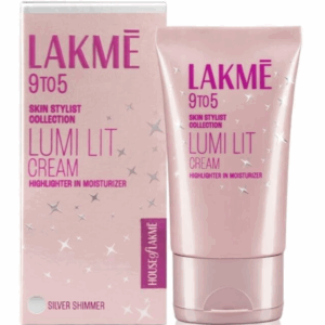LAKMÉ Lumi Lit Cream Highlighter + Moisturizer – Shimmer Silver