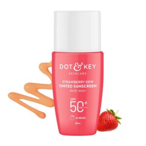 Dot & Key Strawberry Dew Tinted Sunscreen 50g – SPF 50 PA+++