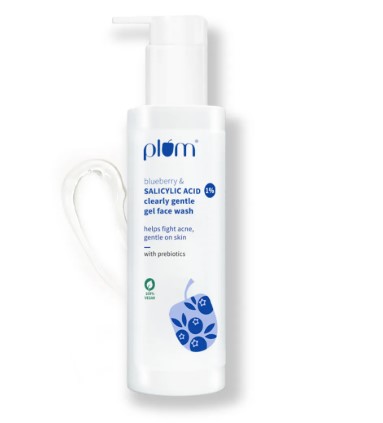 Plum 1% Salicylic Acid Clearing Gentle Gel Face Wash – 100ml