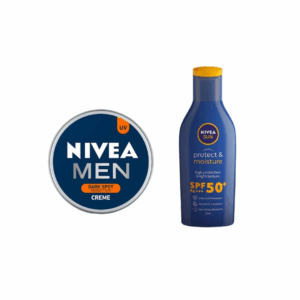 Combo Pack – NIVEA Sunscreen SPF 50 75ml & MEN Dark Spot Cream 75ml