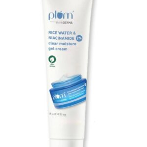 Plum 2% Niacinamide Moisturizer Cream with Rice Water 15g